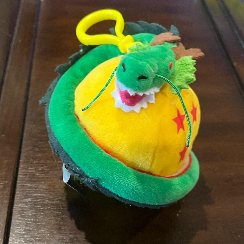 Dragon Ball Z Plush Shenron Backpack Clip Keychain 5" Loot Crate Exclusive 2016